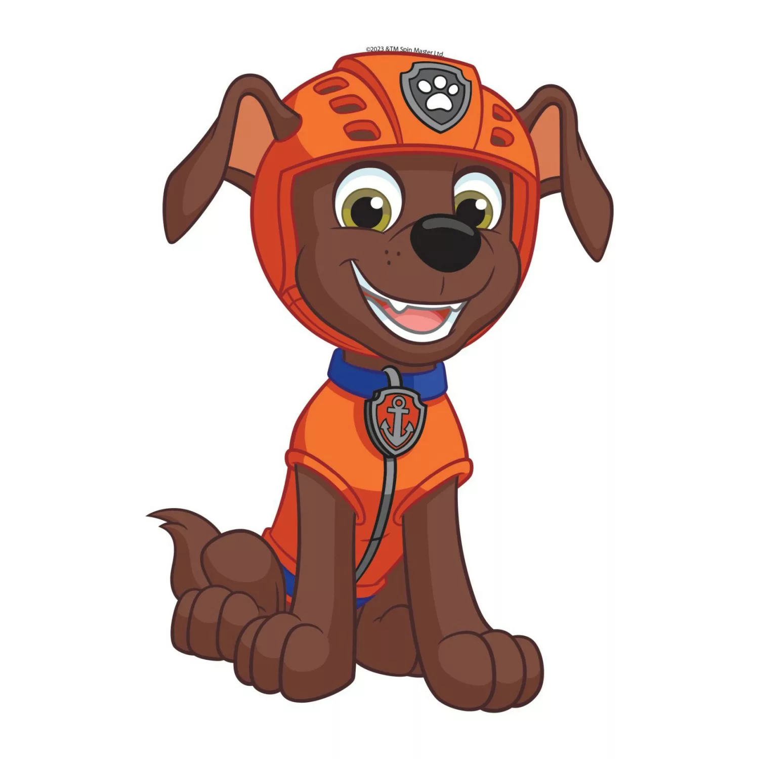 Sanders & Sanders Wandtattoo Paw Patrol Orange und Braun 8,5 x 15 cm 601420 günstig online kaufen