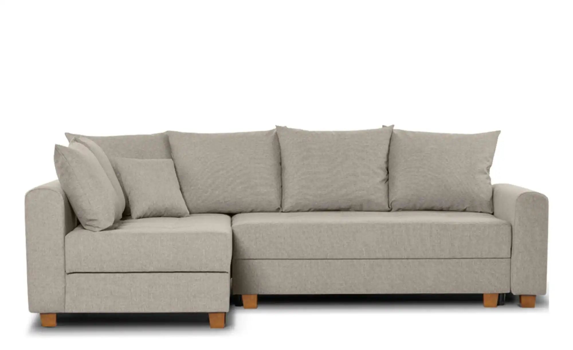 KONSIMO Ecksofa  Revo ¦ beige ¦ Maße (cm): B: 255 H: 88 Polstermöbel > Sofa günstig online kaufen