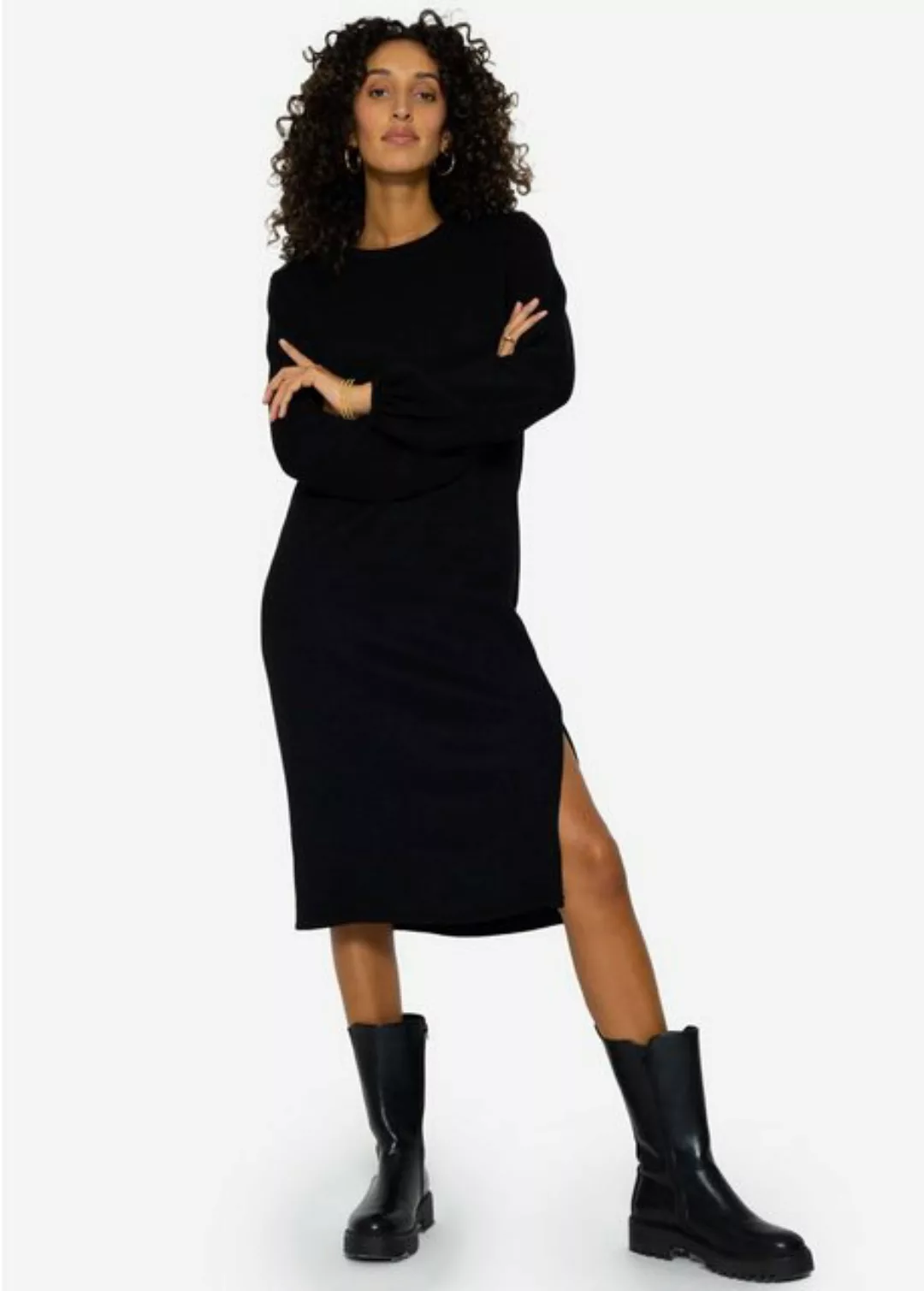 SASSYCLASSY Midikleid Super soft Jerseykleid in Midilänge Super soft Jersey günstig online kaufen