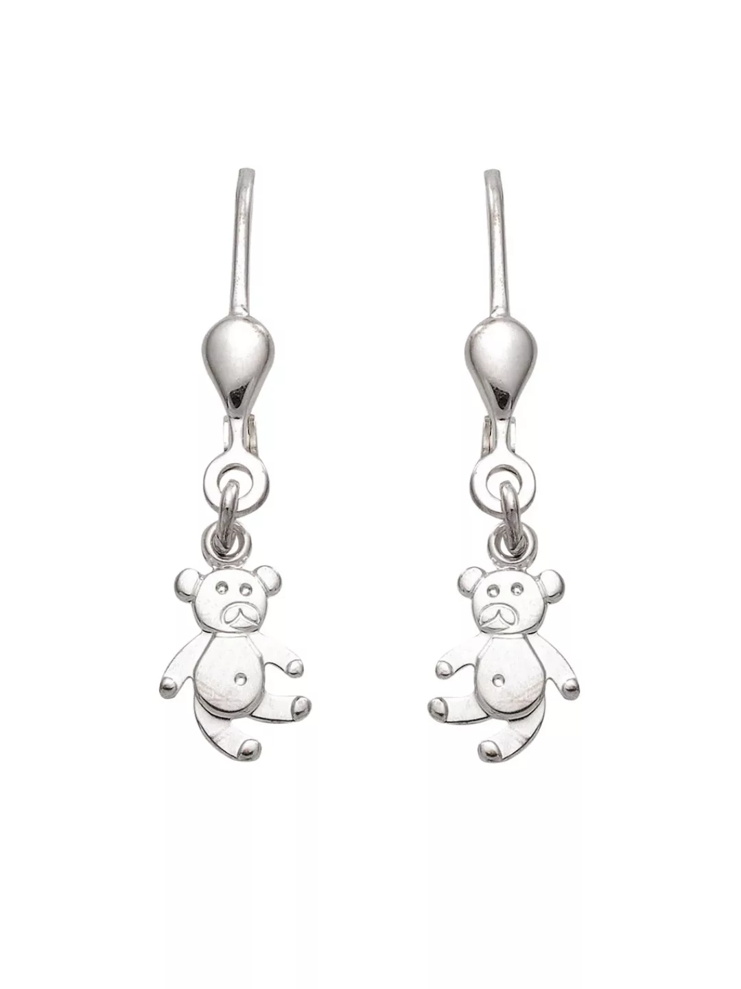 Adelia´s Paar Ohrhänger "925 Silber Ohrringe Ohrhänger Bär", Silberschmuck günstig online kaufen