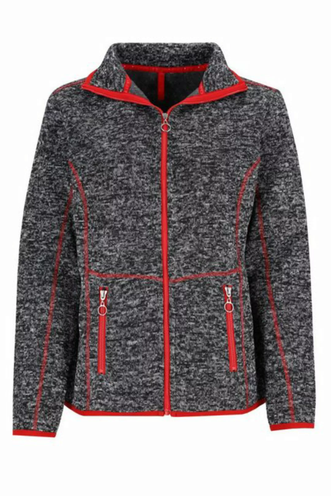 Hajo Fleecejacke Strickfleece Jacke günstig online kaufen