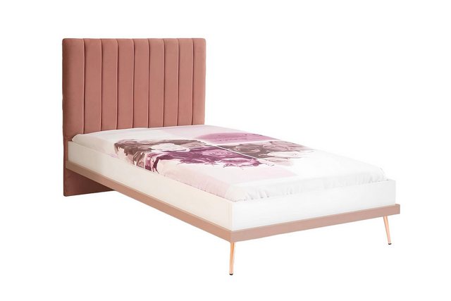 Xlmoebel Bett Hochwertiges Rosa Kinderbett Luxus Holzbett Schlafzimmer Juge günstig online kaufen