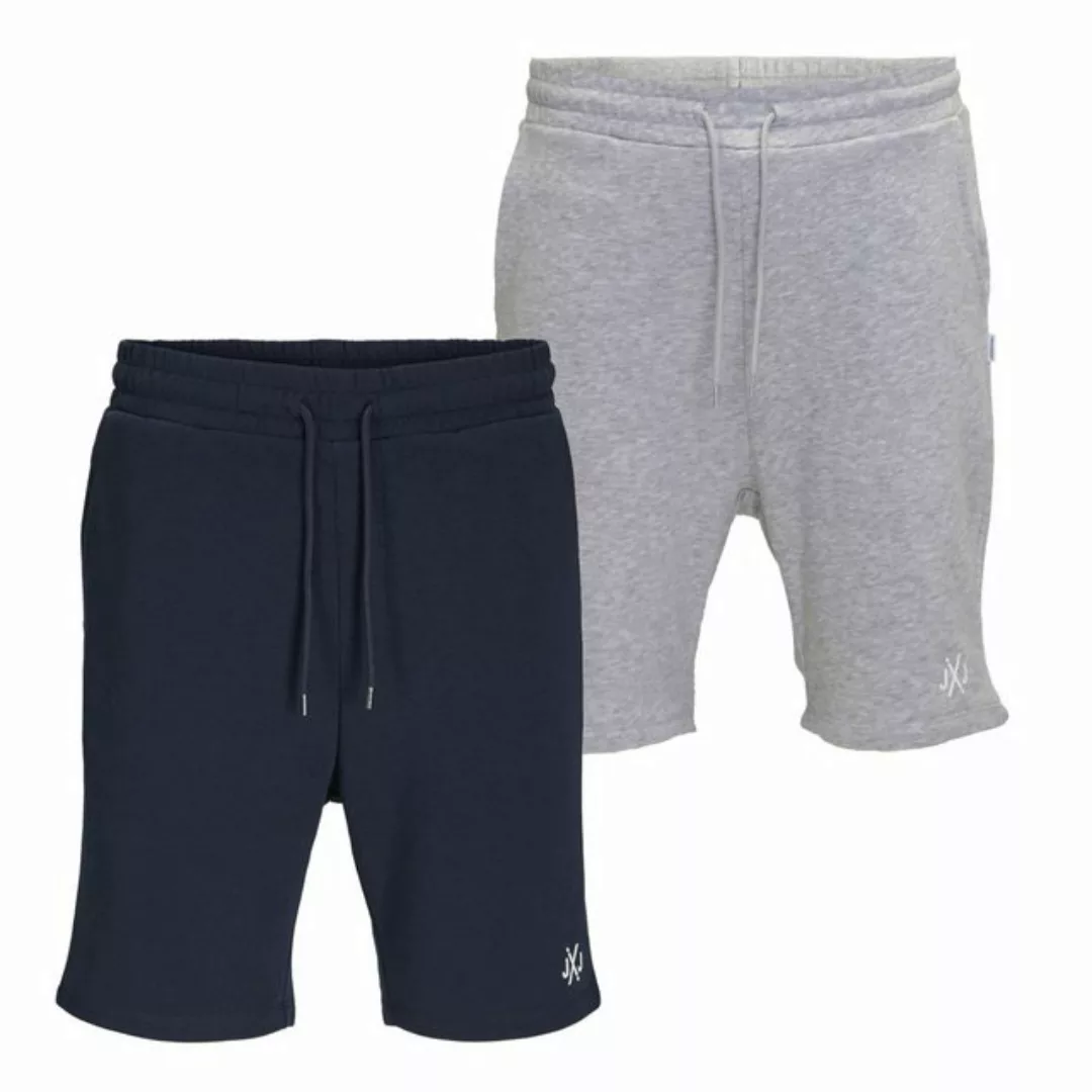 Jack & Jones Shorts JPSTGORDON JJBRAD SWEAT SHORTS 2-Pack Kurze Herrenhose günstig online kaufen