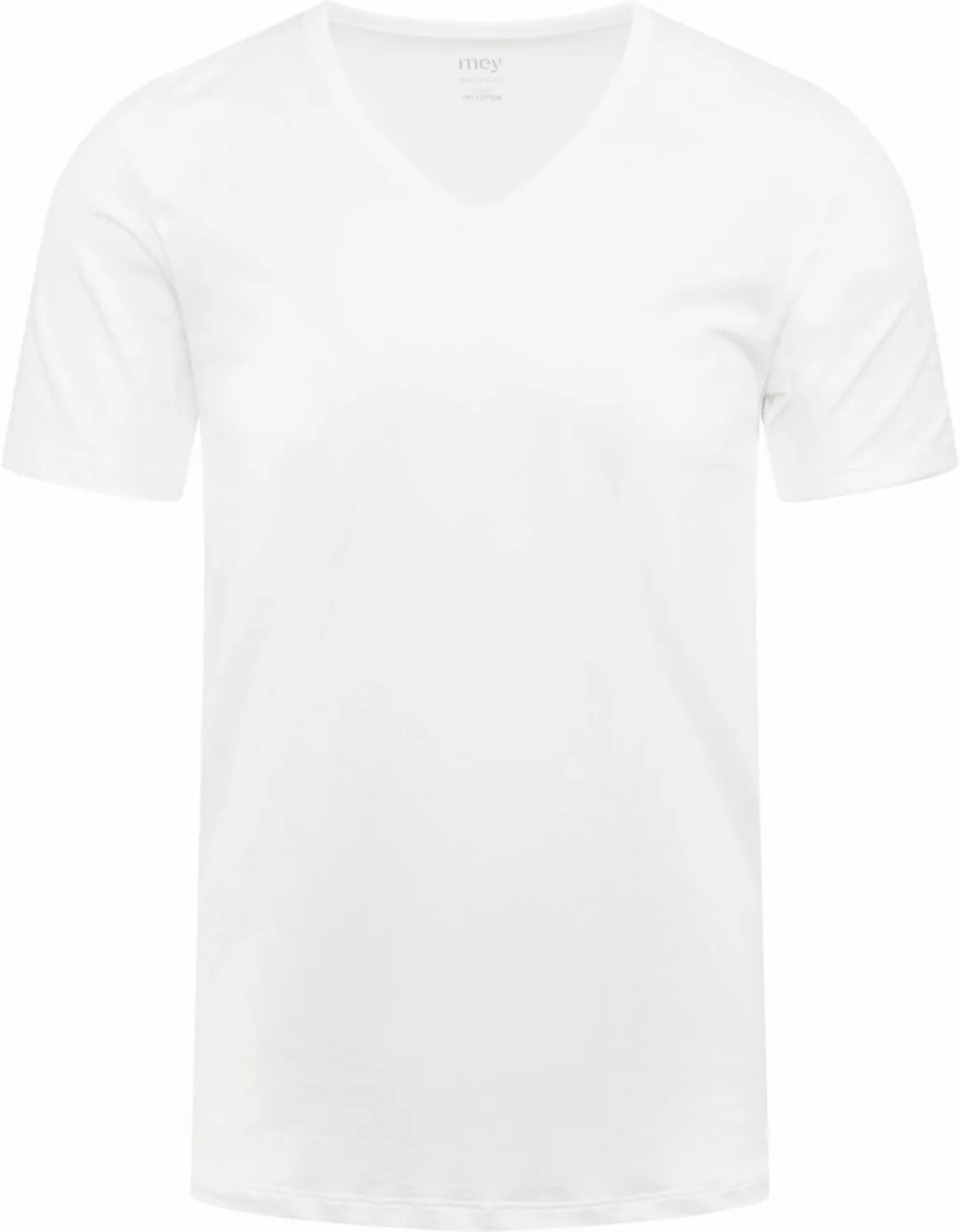 Mey V-Ausschnitt Dry Cotton T-Shirt Weiß - Größe M günstig online kaufen