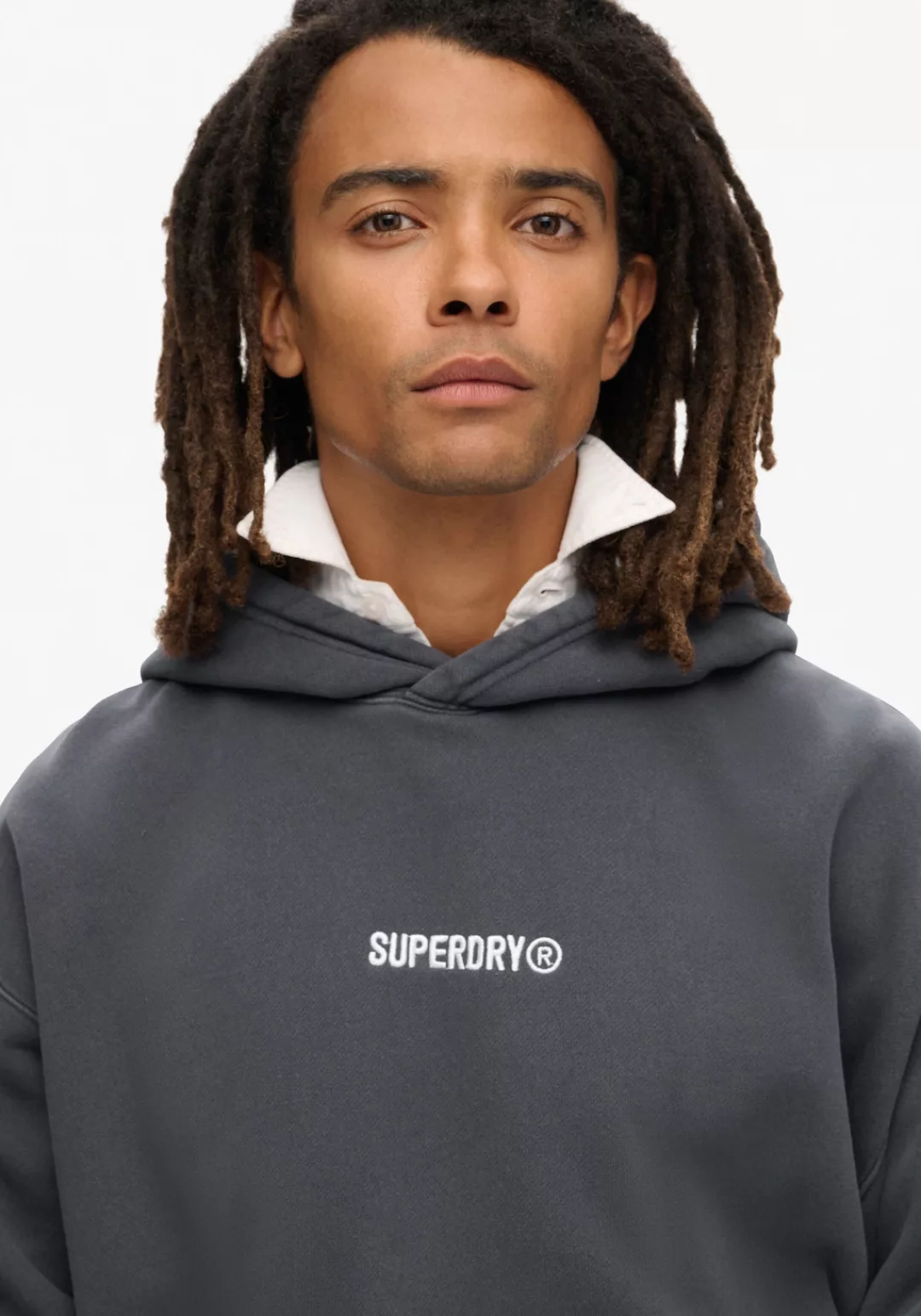 Superdry Kapuzensweatshirt MICRO LOGO GRAPHIC LOOSE HOOD günstig online kaufen