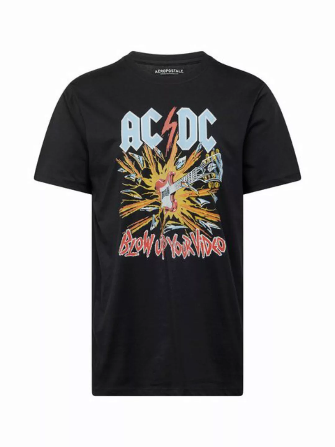 AÈROPOSTALE T-Shirt ACDC BLOW UP YOUR VIDEO (1-tlg) Plain/ohne Details günstig online kaufen