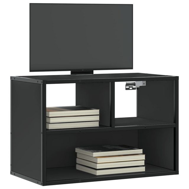 vidaXL Schrankmodule TV-Schrank Schwarz 60x31x39,5 cm Holzwerkstoff und Met günstig online kaufen