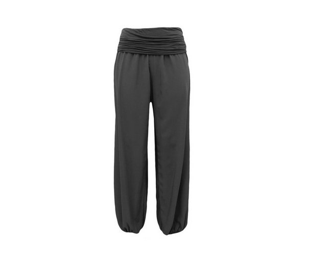 Aurela Damenmode Haremshose Pluderhose sommerlich leichte Yogahose luftige günstig online kaufen