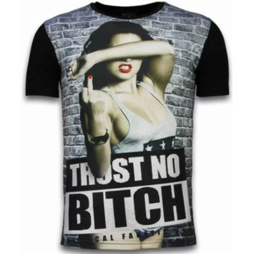 Local Fanatic  T-Shirt Trust No Bitch Digital Strass günstig online kaufen