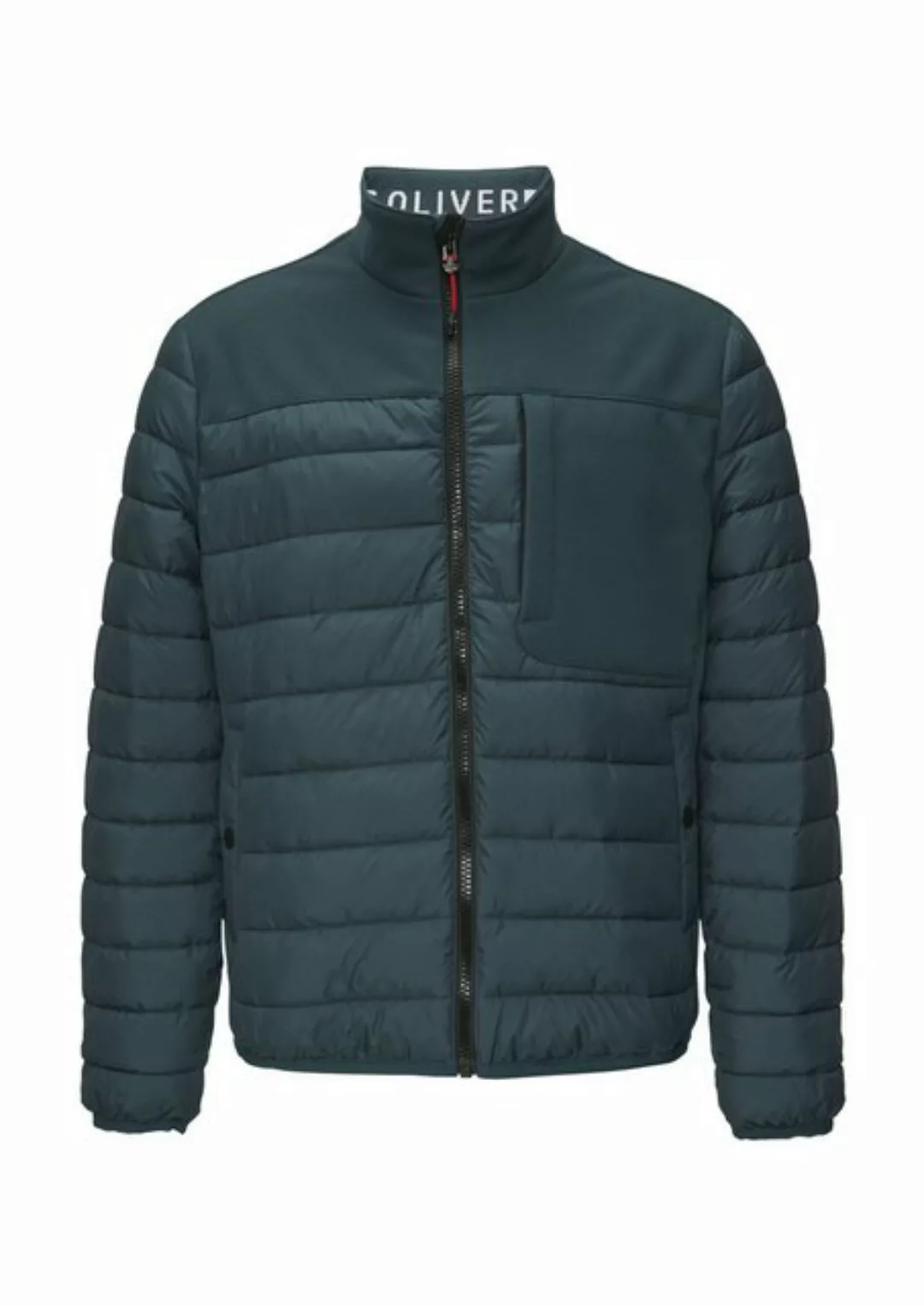 s.Oliver Steppjacke, ohne Kapuze, mit Stehkragen und Reißverschluss günstig online kaufen