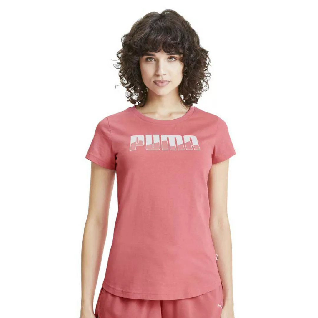 Puma Rebel Graphic Kurzarm T-shirt S Bubblegum günstig online kaufen
