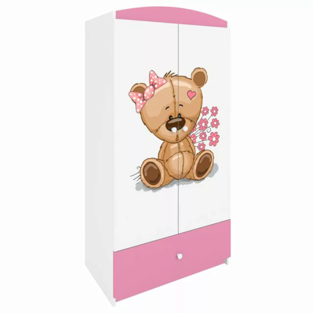 Raumhirsch Furniture Kinderkleiderschrank Babydreams Drehtürenschrank Kleid günstig online kaufen