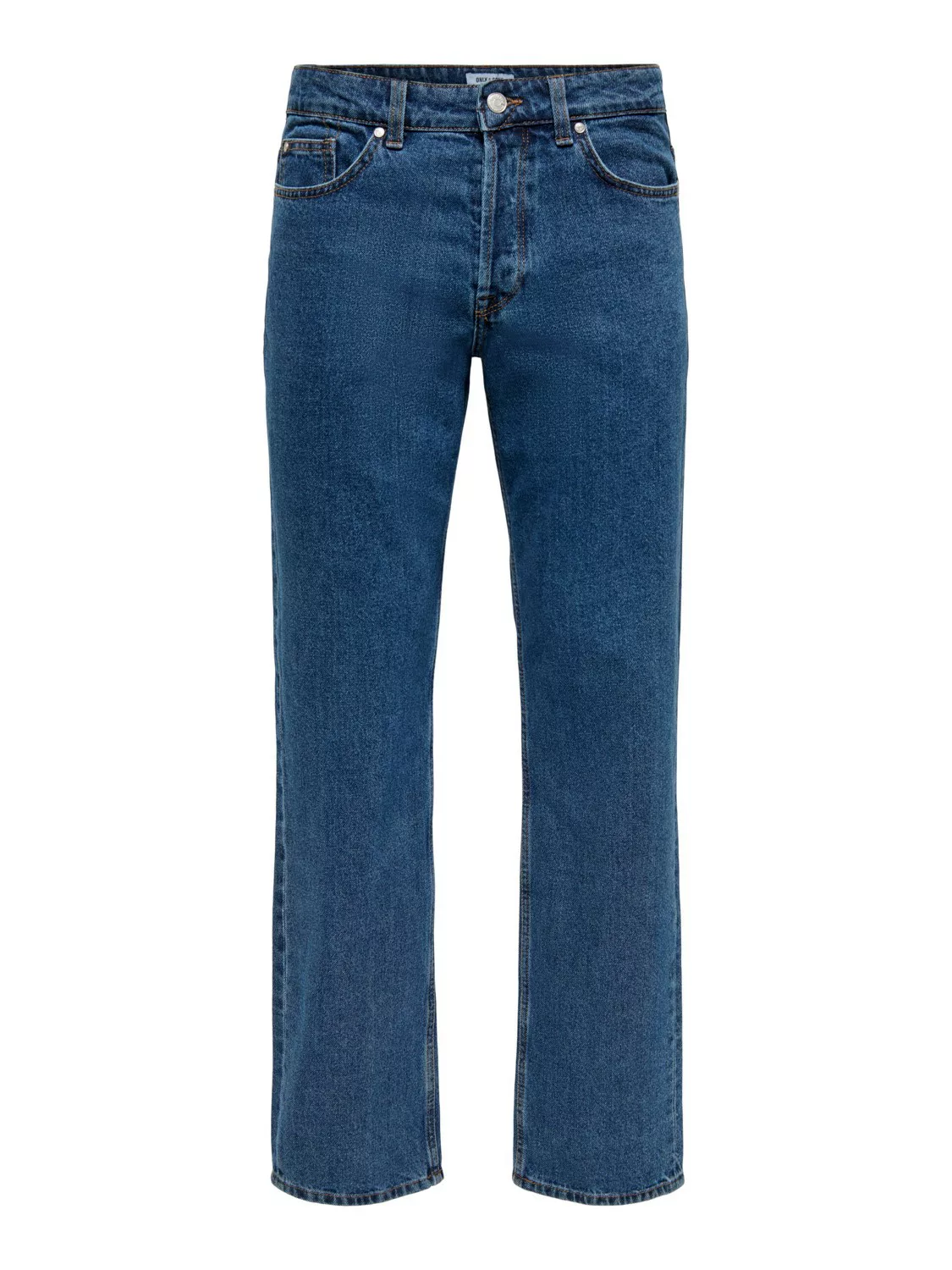 Only & Sons Herren Jeans ONSEDGE D. BLUE 3813 - Relaxed Fit - Blau - Blue D günstig online kaufen