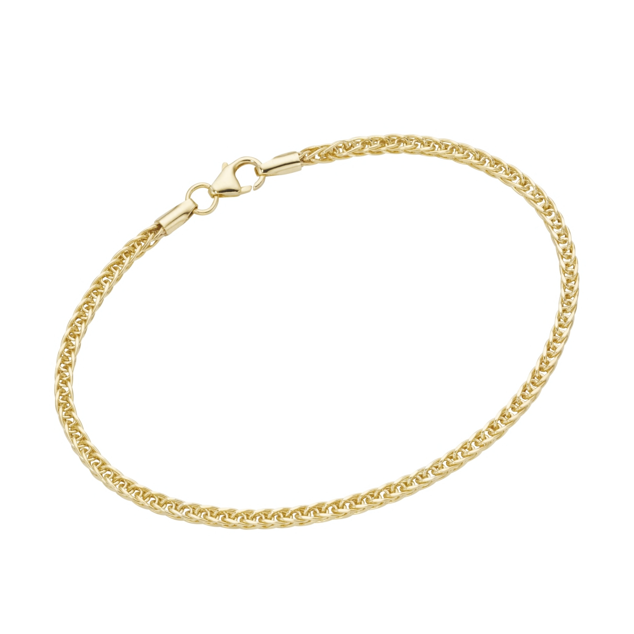 Luigi Merano Armband "Zopfkette, Gold 375" günstig online kaufen