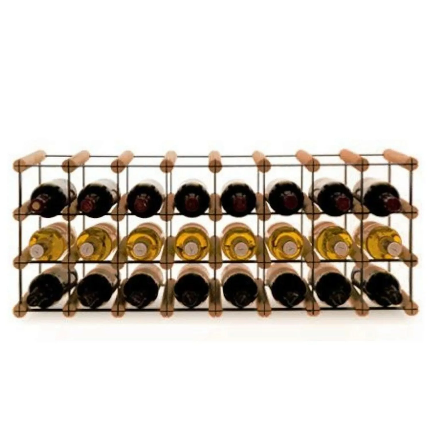 PROREGAL Modulares Weinregal Vinotega Mod Metal HxBxT 32,5 x 82,5 x 24,5 cm günstig online kaufen