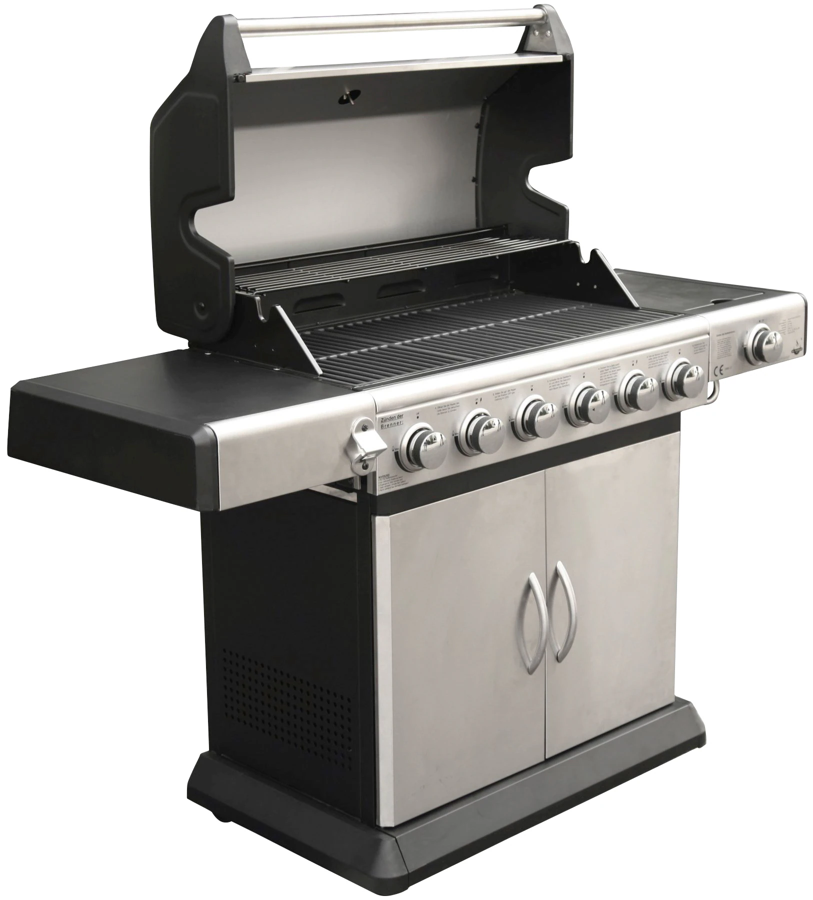 El Fuego Gasgrill Deluxe 6 Brenner Edelstahl günstig online kaufen