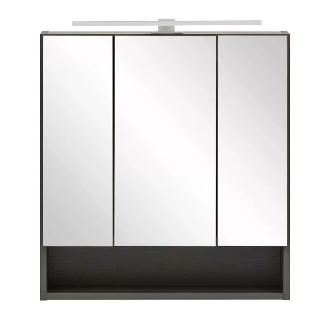 Badezimmer Spiegelschrank mit LED Beleuchtung 60 cm oder 100 cm breit günstig online kaufen