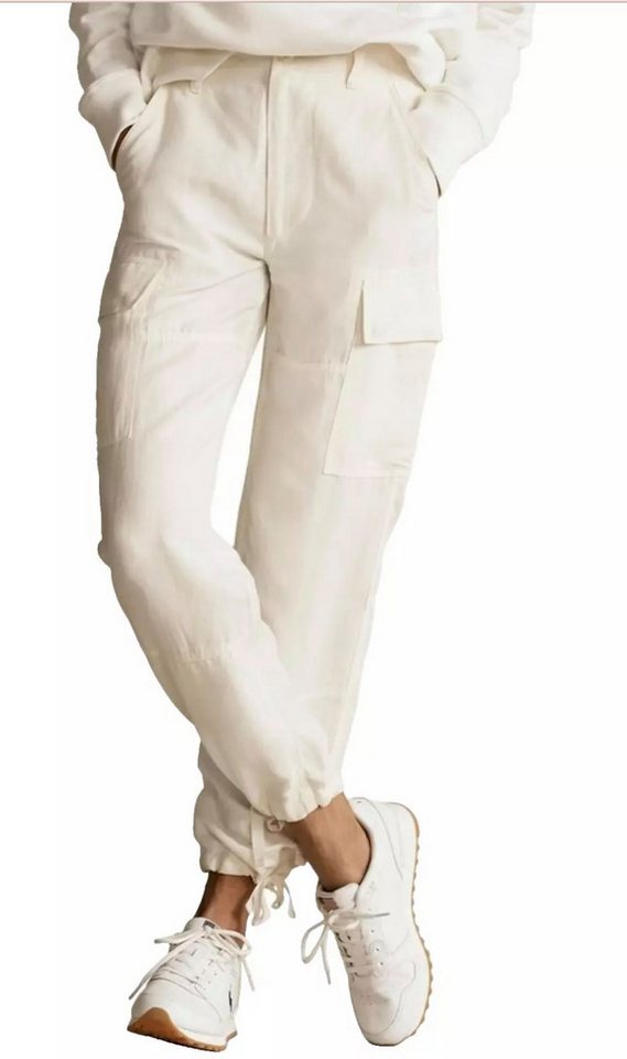 Ralph Lauren Cargohose POLO RALPH LAUREN Silk Mulberry Linen Cargo-Pants Ho günstig online kaufen