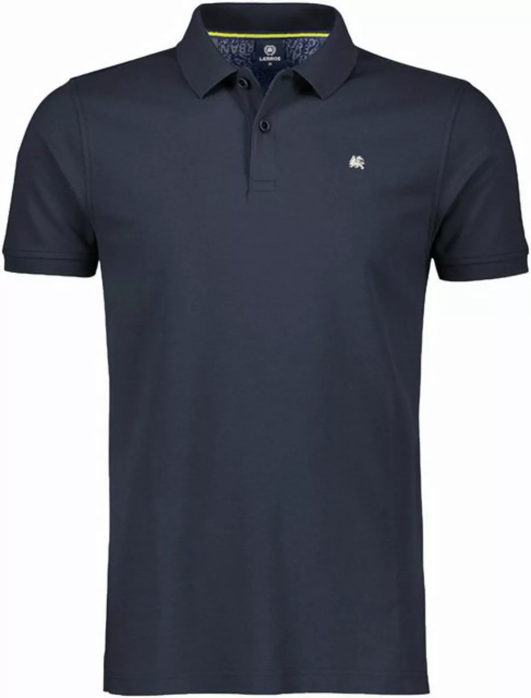 LERROS Poloshirt mit dezenter Stickerei auf der Brust günstig online kaufen