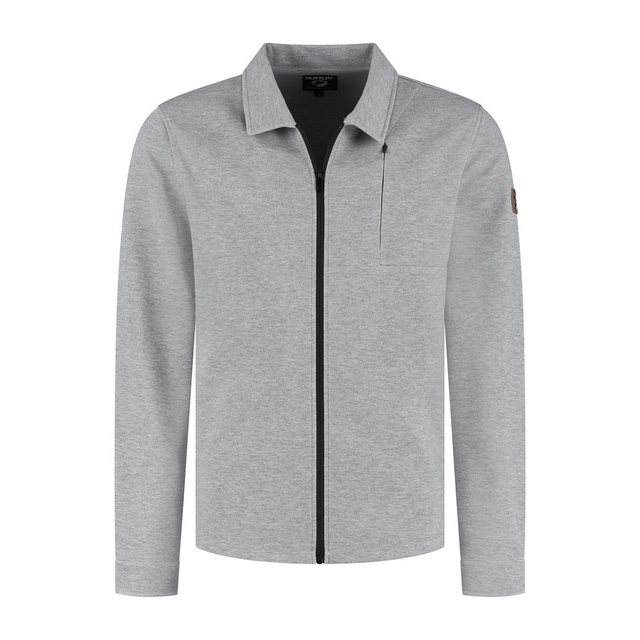 Travelin' Strickjacke Travelin' Njord Cardigan Men Grey melange XXL günstig online kaufen