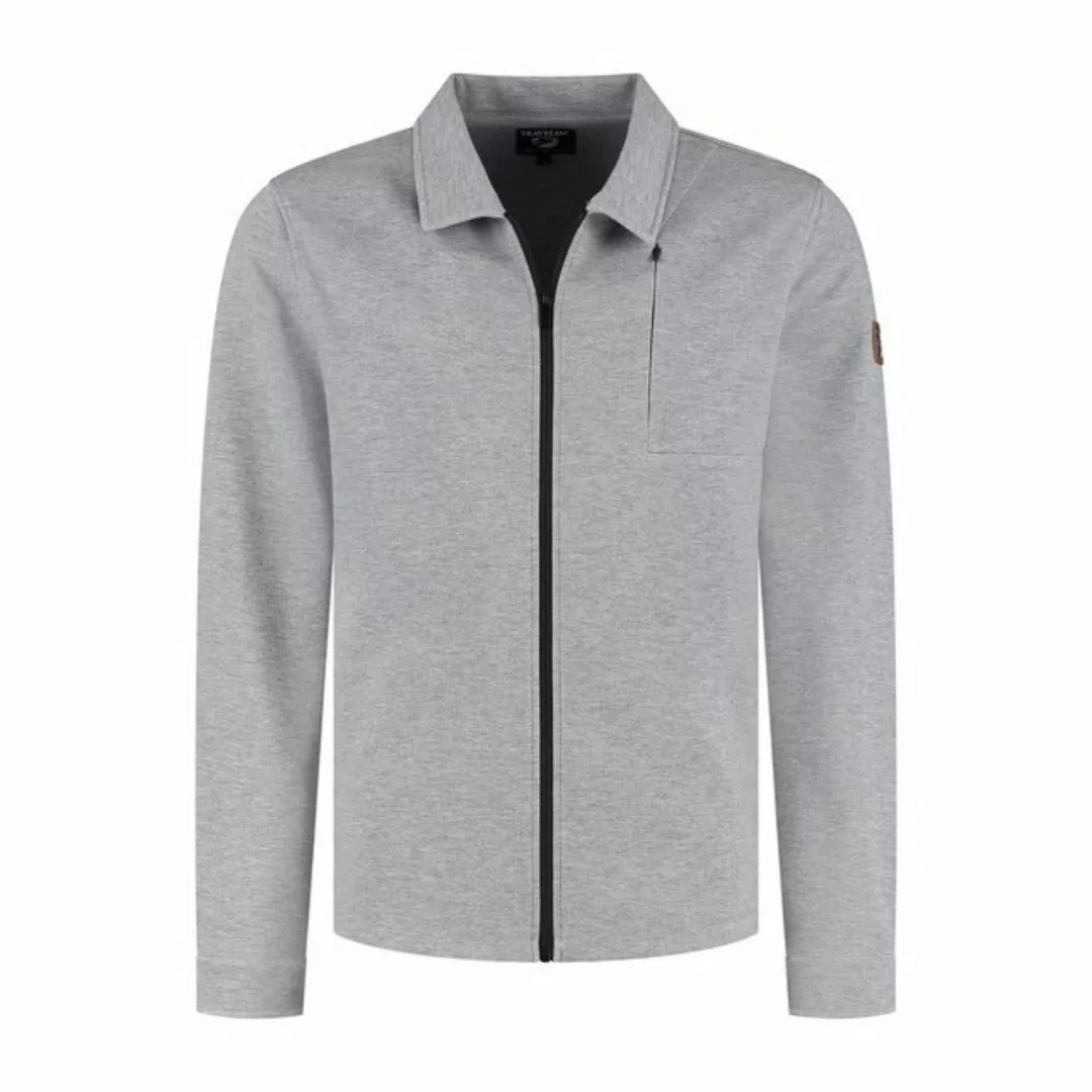 Travelin' Strickjacke Travelin' Njord Cardigan Men Grey melange M günstig online kaufen