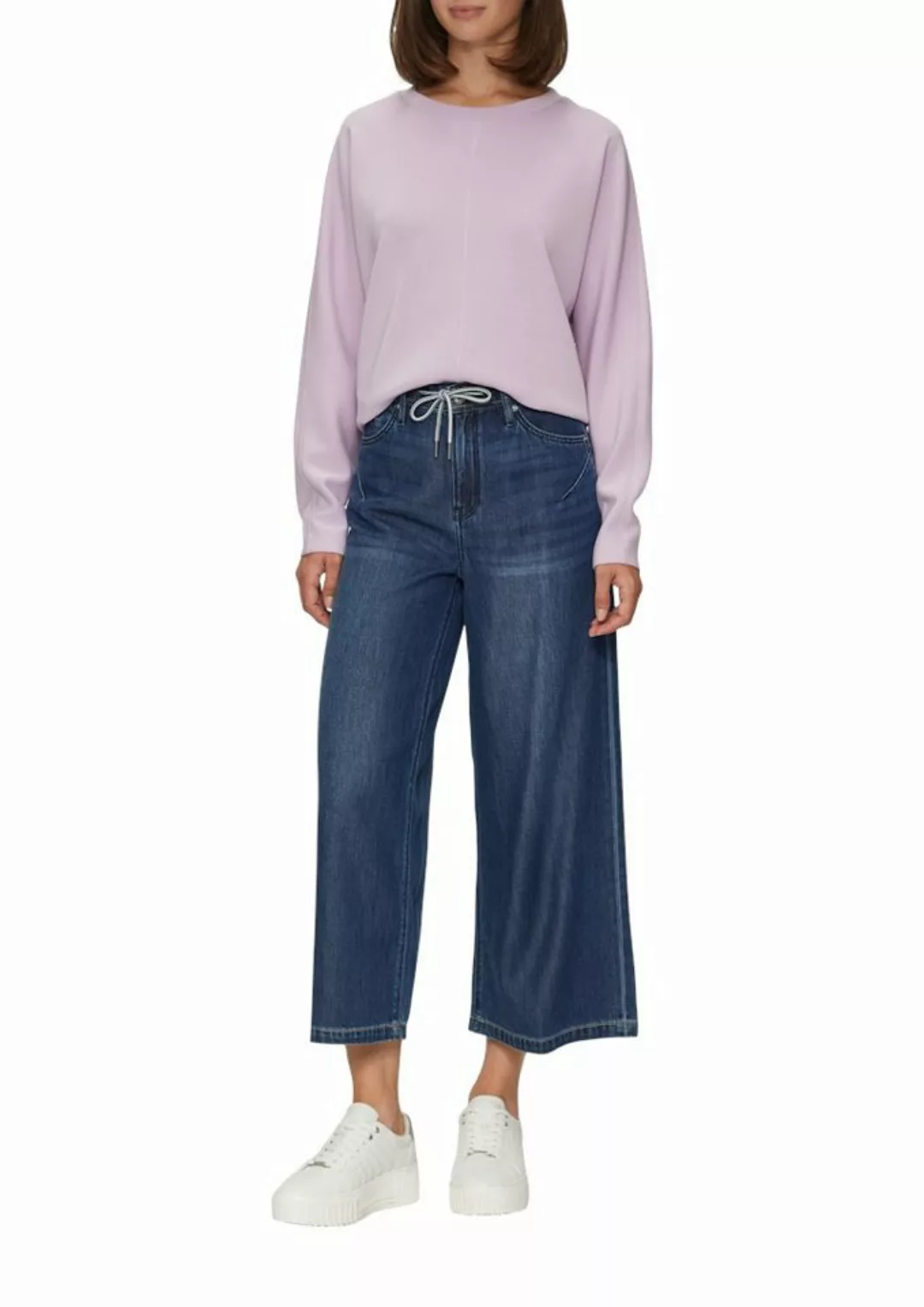 s.Oliver 7/8-Jeans Culotte-Jeans Suri / Regular Fit / Mid Rise / Wide Leg / günstig online kaufen