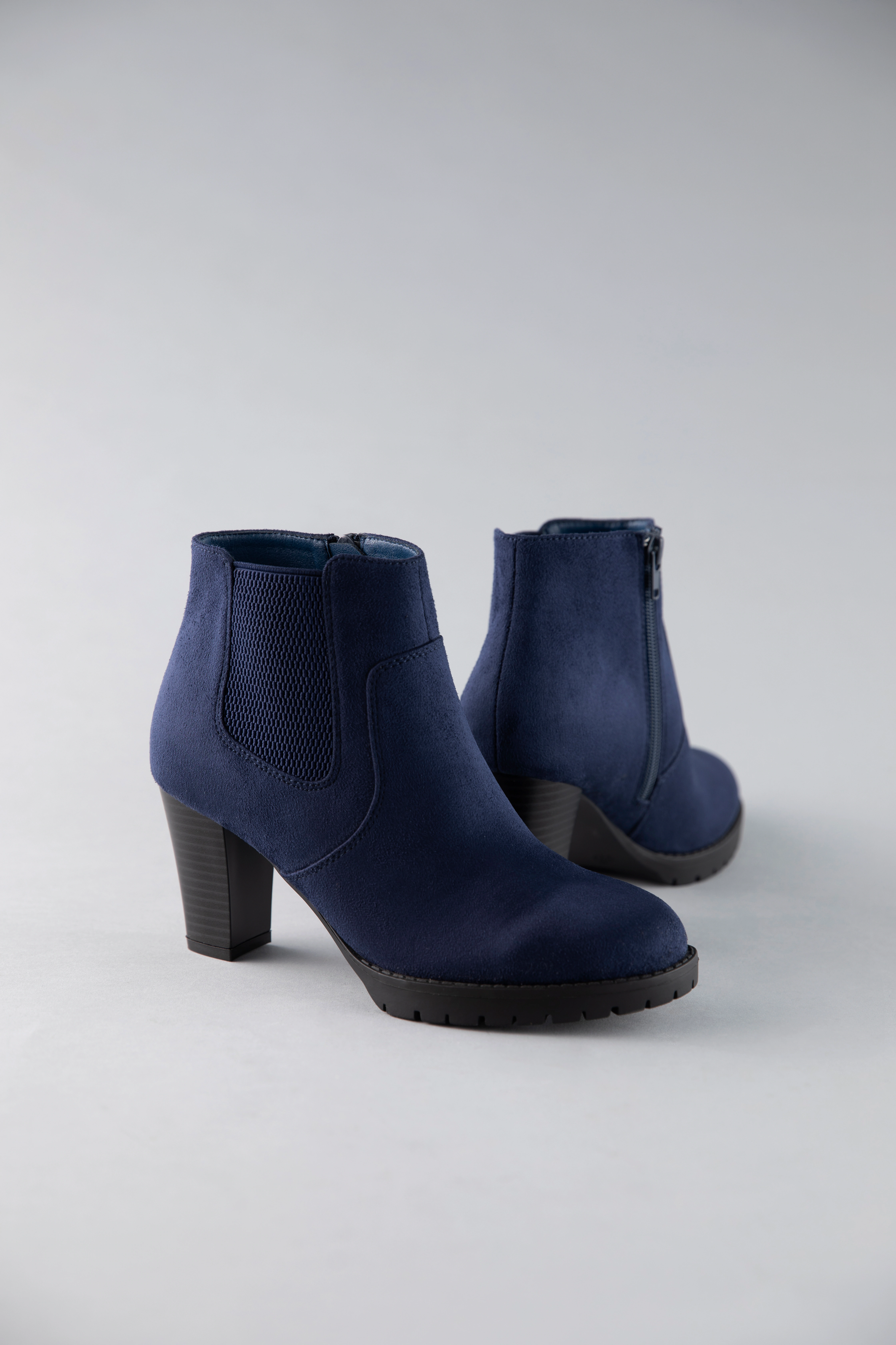 Aniston SHOES Stiefelette, Ankleboots mit seitlichem Stretcheinsatz - NEUE günstig online kaufen