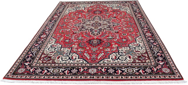 morgenland Orientteppich »Perser - Täbriz - Royal - 315 x 205 cm - rot«, re günstig online kaufen