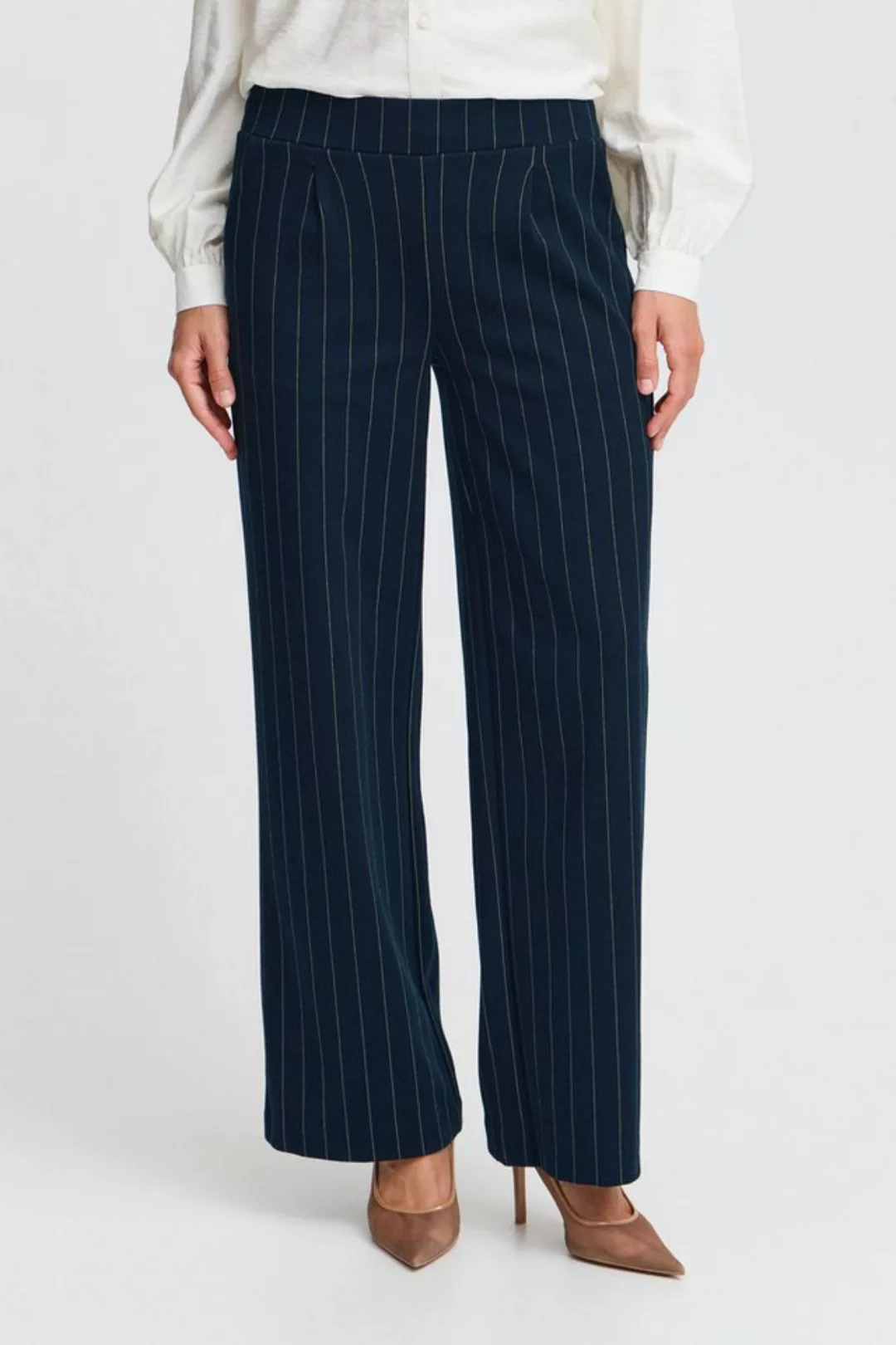 b.young Stoffhose BYROWAN STRIPE PANTS - modische Marlenehose mit Nadelstre günstig online kaufen