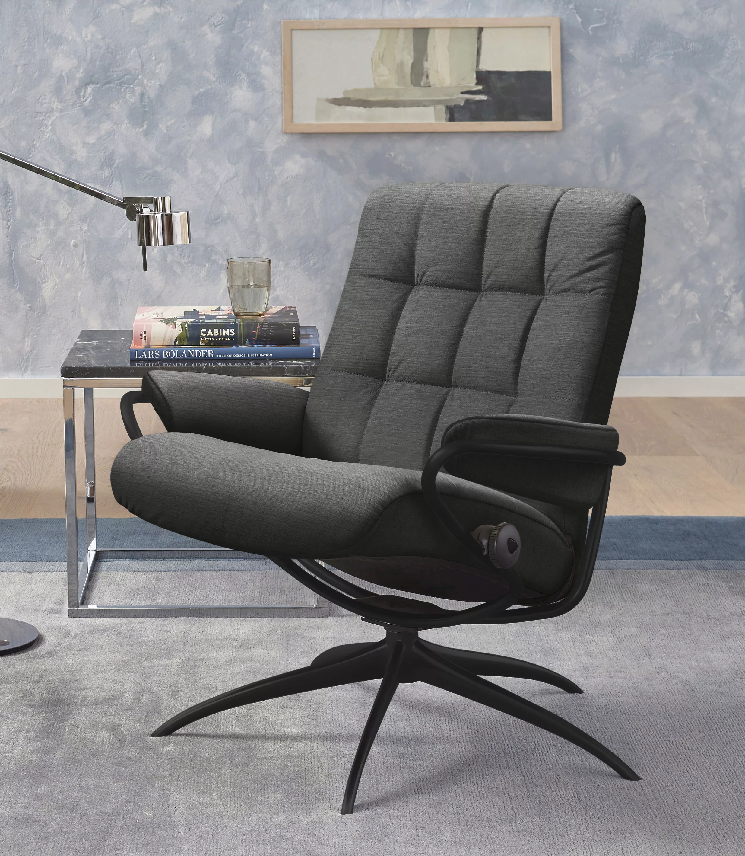 Stressless Relaxsessel "London", Low Back, mit Star Base, Gestell Schwarz günstig online kaufen