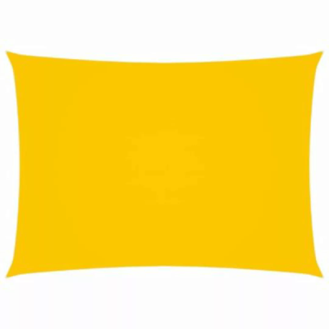 Sonnensegel Oxford-gewebe Rechteckig 2x4,5 M Gelb günstig online kaufen