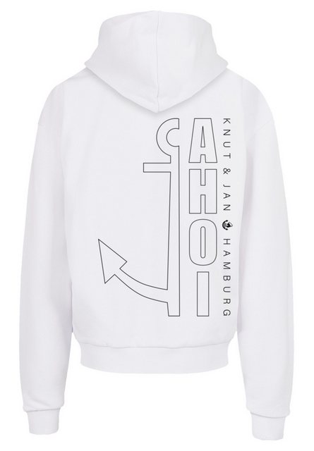 F4NT4STIC Kapuzenpullover "Ahoi Anker Outlines Knut & Jan Hamburg", Print günstig online kaufen