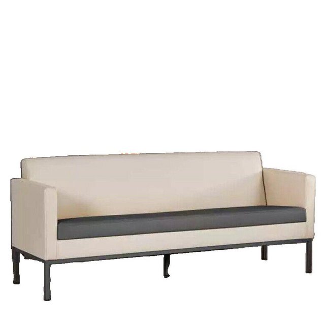 JVmoebel Sofa Büroeinrichtung Sofa Couch 3 Sitzer Arbeitszimmer Polstersofa günstig online kaufen