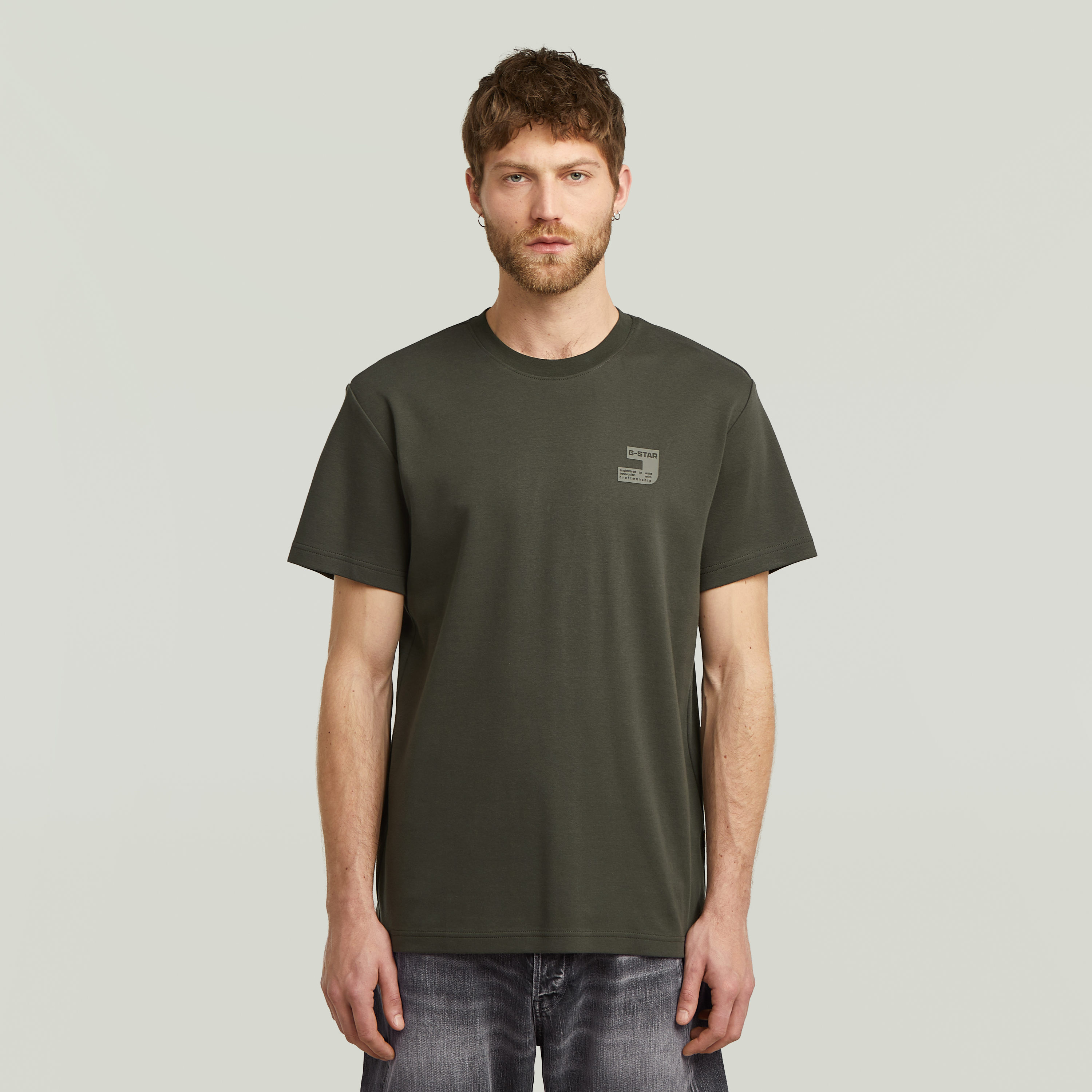 G-STAR T-Shirt "Chest Logo", Rundhals, Regular Fit günstig online kaufen