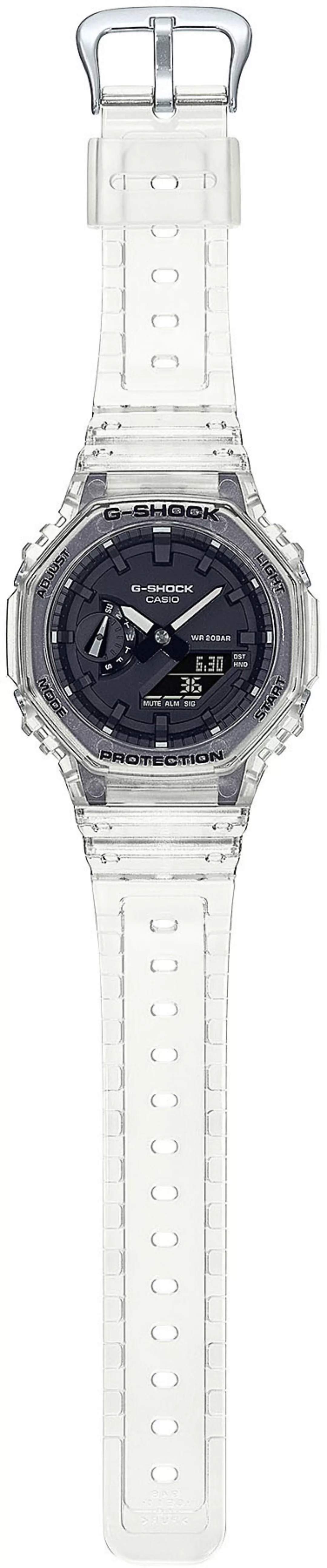 CASIO G-SHOCK Chronograph »GA-2100SKE-7AER«, Quarzuhr, Armbanduhr, Damen, H günstig online kaufen