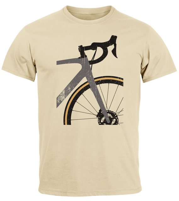 Neverless Print-Shirt Herren T-Shirt Fahrrad Bike Radfahrer Sommer Outdoor günstig online kaufen