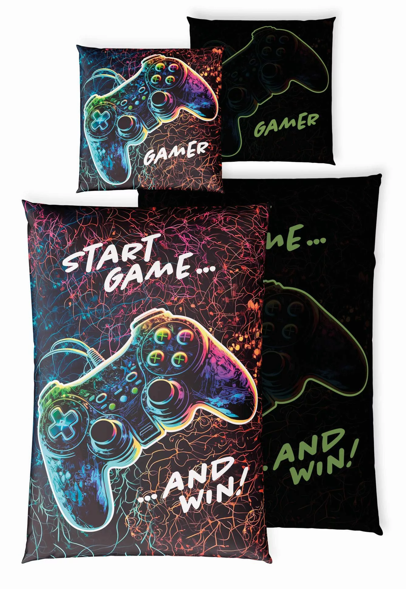 Carpe Sonno Kinderbettwäsche Leuchtende Bettwäsche 135x200 günstig online kaufen