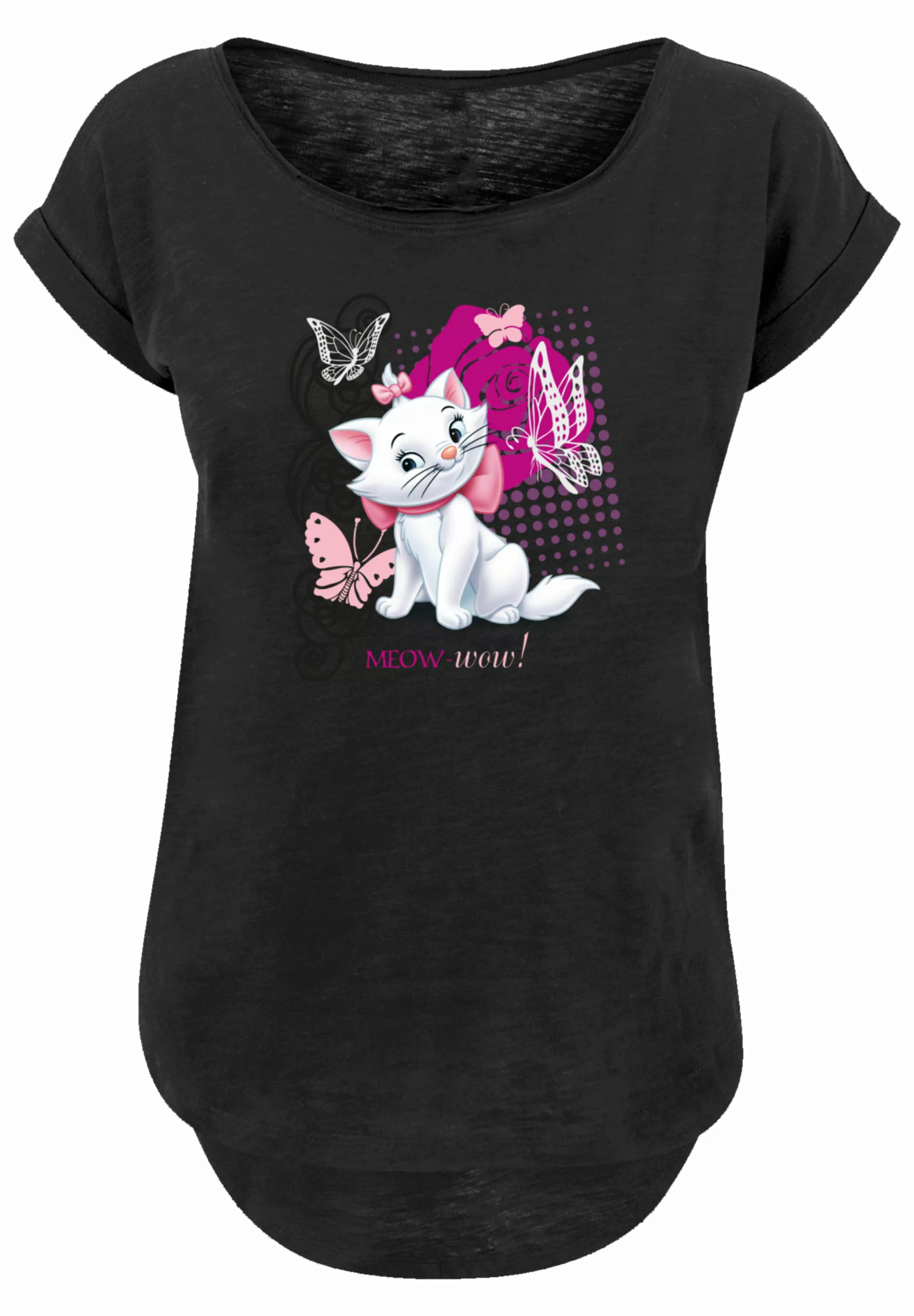 F4NT4STIC T-Shirt "Disney Aristocats Marie Meow Butterfly", Premium Qualitä günstig online kaufen