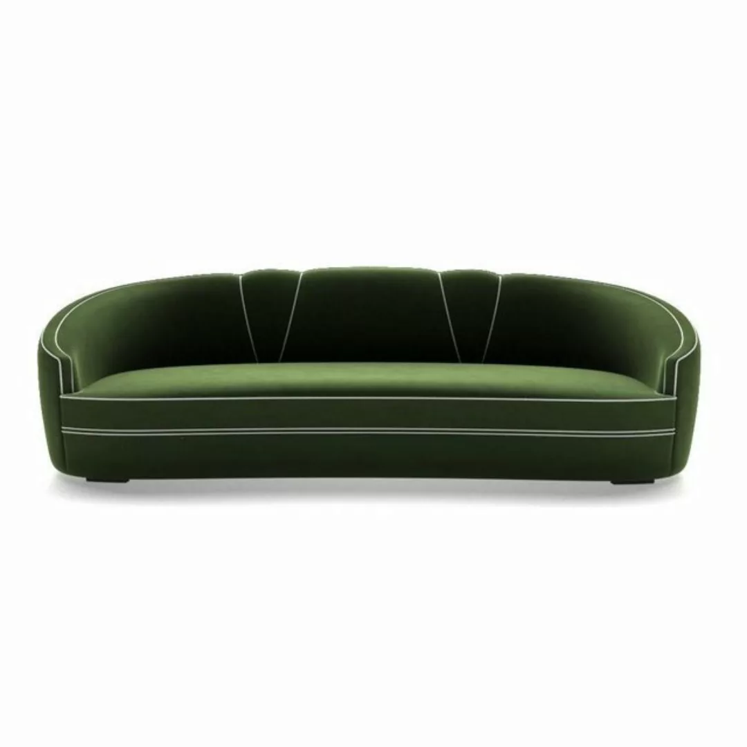 Xlmoebel Sofa Modernes grünes 3-Sitzer-Sofa mit Polsterung und Design, 1 Te günstig online kaufen