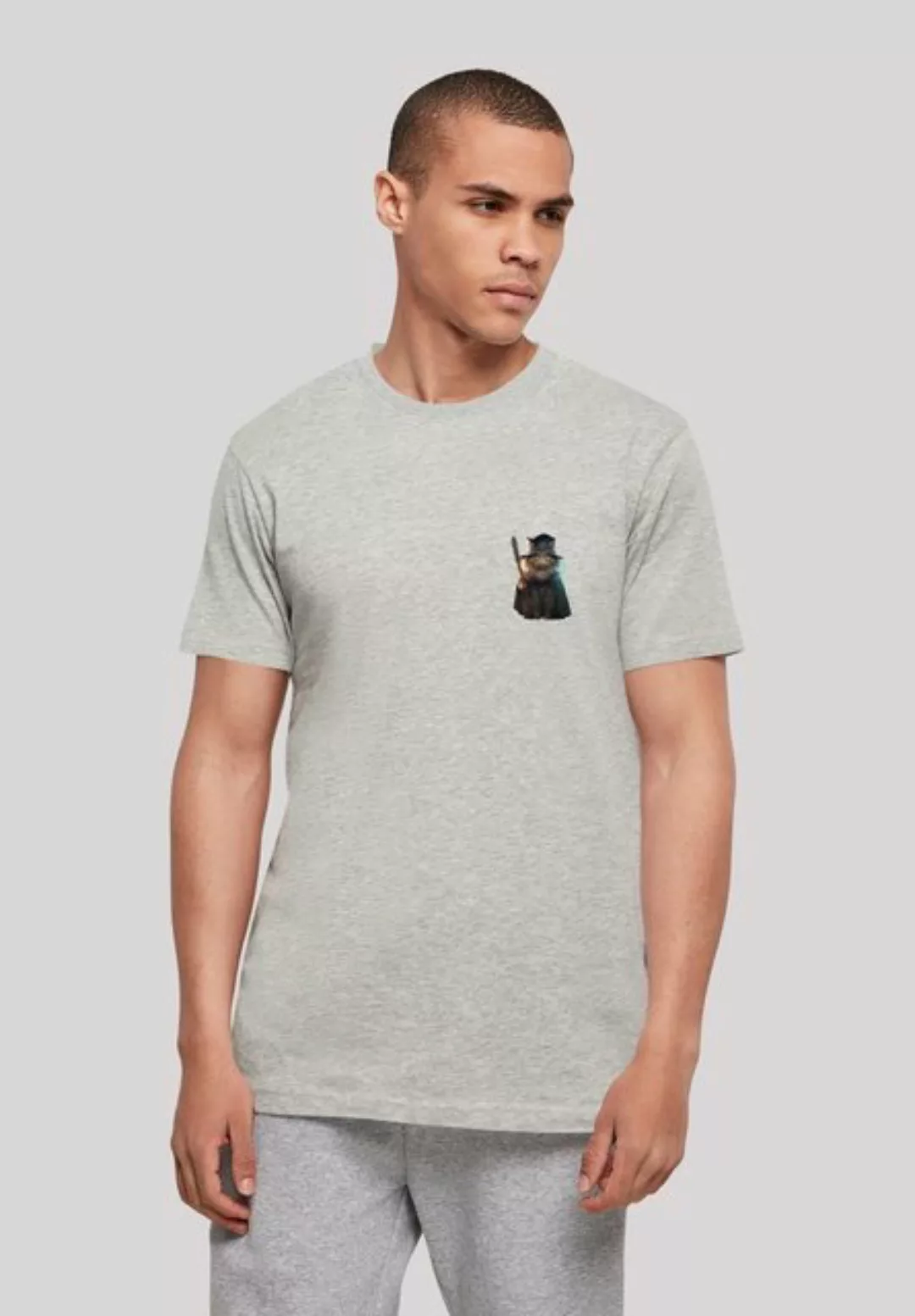 F4NT4STIC T-Shirt Wizard Cat TEE UNISEX Print günstig online kaufen