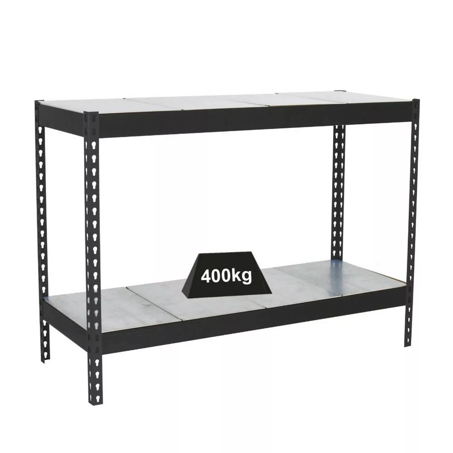 PROREGAL Schwerlastregal Mini Metal Yeti Two HxBxT 90 x 120 x 45 cm Fachlas günstig online kaufen