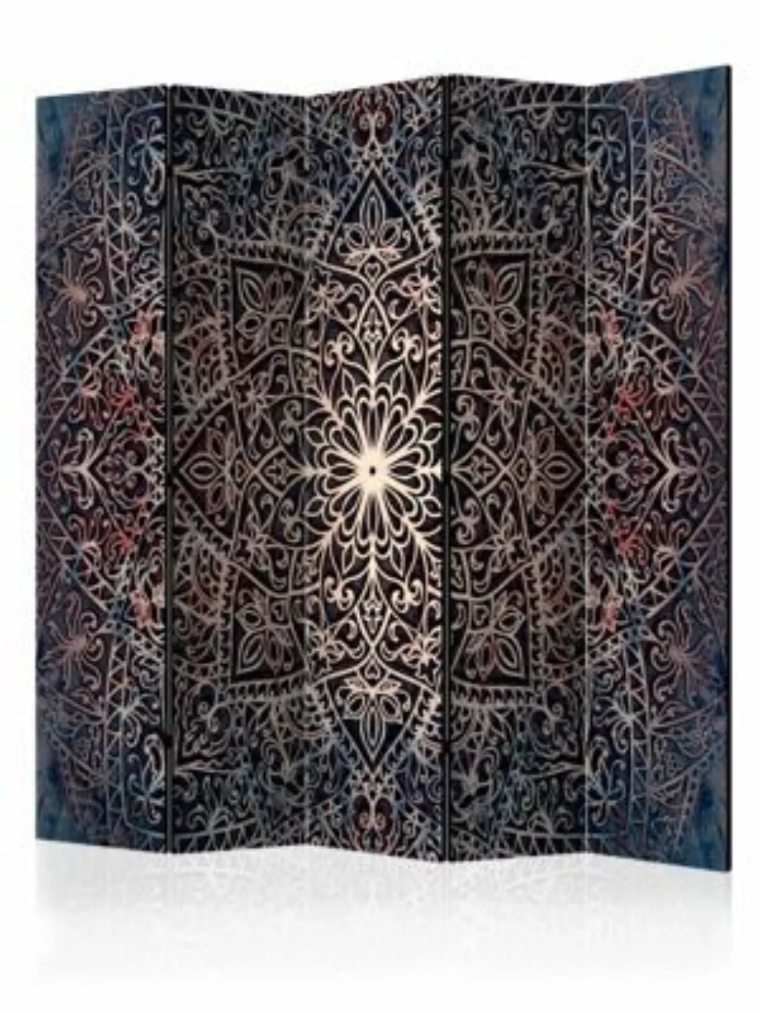 artgeist Paravent Spiritual Finely II [Room Dividers] blau-kombi Gr. 225 x günstig online kaufen