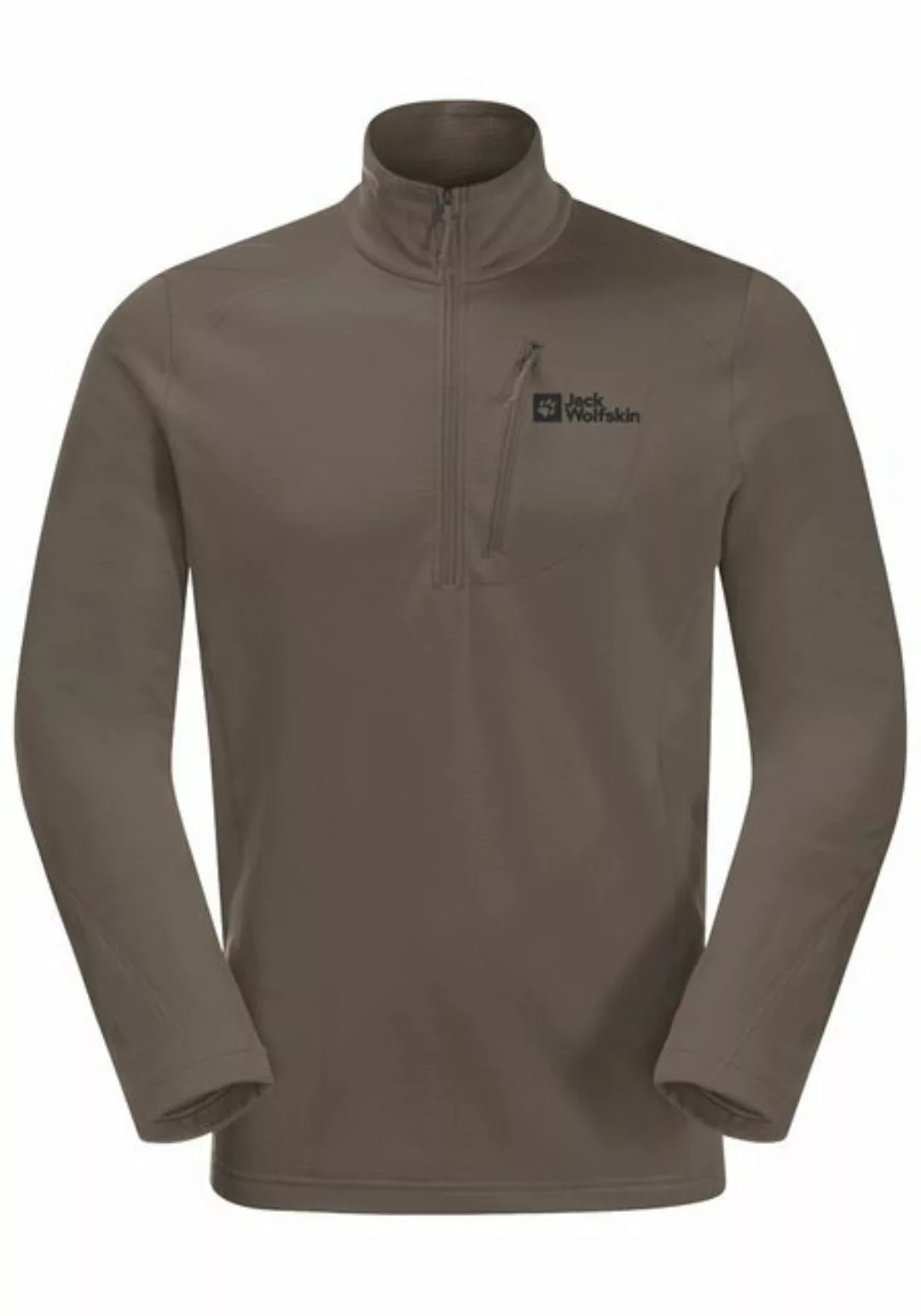 Jack Wolfskin Stehkragenpullover "KOLBENBERG HZ M" günstig online kaufen