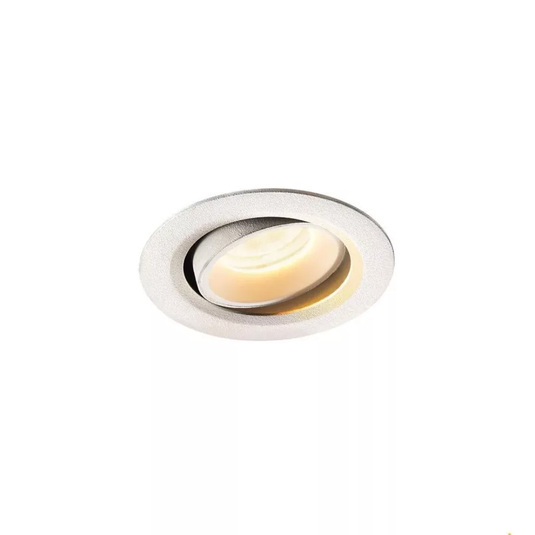 LED Deckeneinbauleuchte Numinos Move in Weiß 7W 670lm 2700K 55° günstig online kaufen