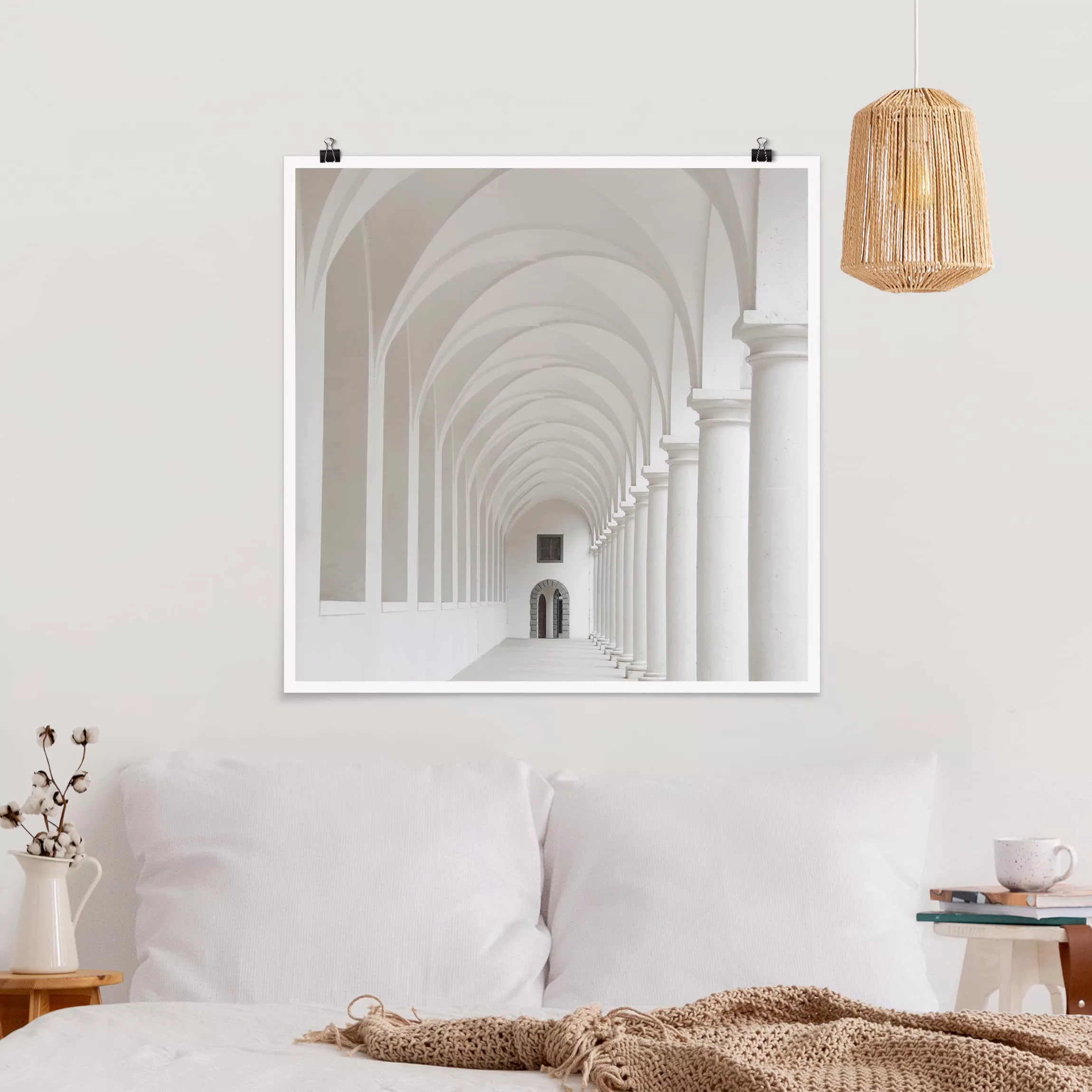 Poster Architektur & Skyline - Quadrat Arkaden günstig online kaufen