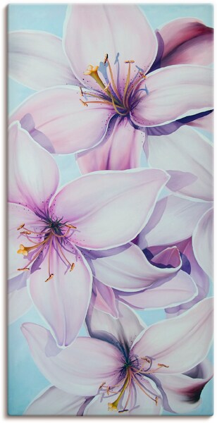 Artland Wandbild "Lilien", Blumen, (1 St.), als Leinwandbild, Poster in ver günstig online kaufen