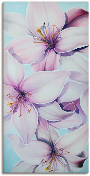 Artland Wandbild »Lilien«, Blumen, (1 St.), als Leinwandbild, Poster in ver günstig online kaufen