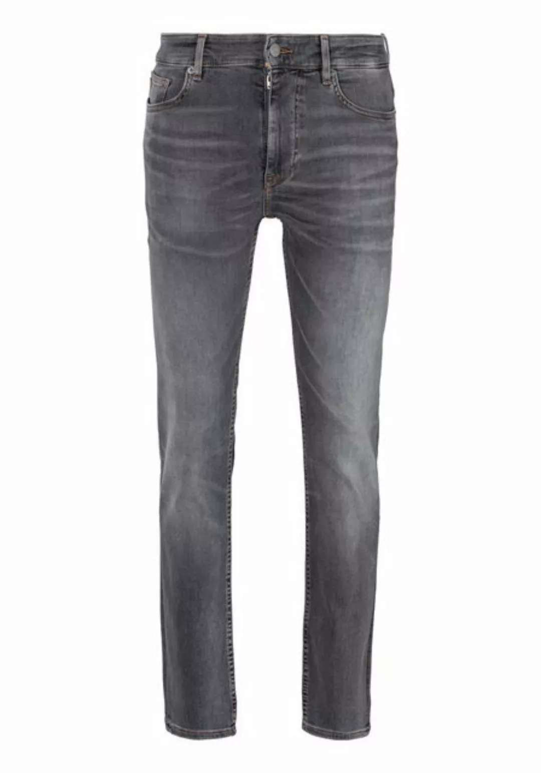 BOSS ORANGE Slim-fit-Jeans DELAWARE BO mit BOSS Leder-Badge günstig online kaufen