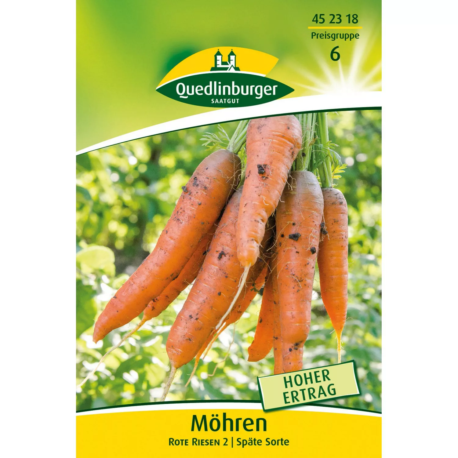 Quedlinburger Möhren ''Rote Riesen 2'' Großpackung günstig online kaufen