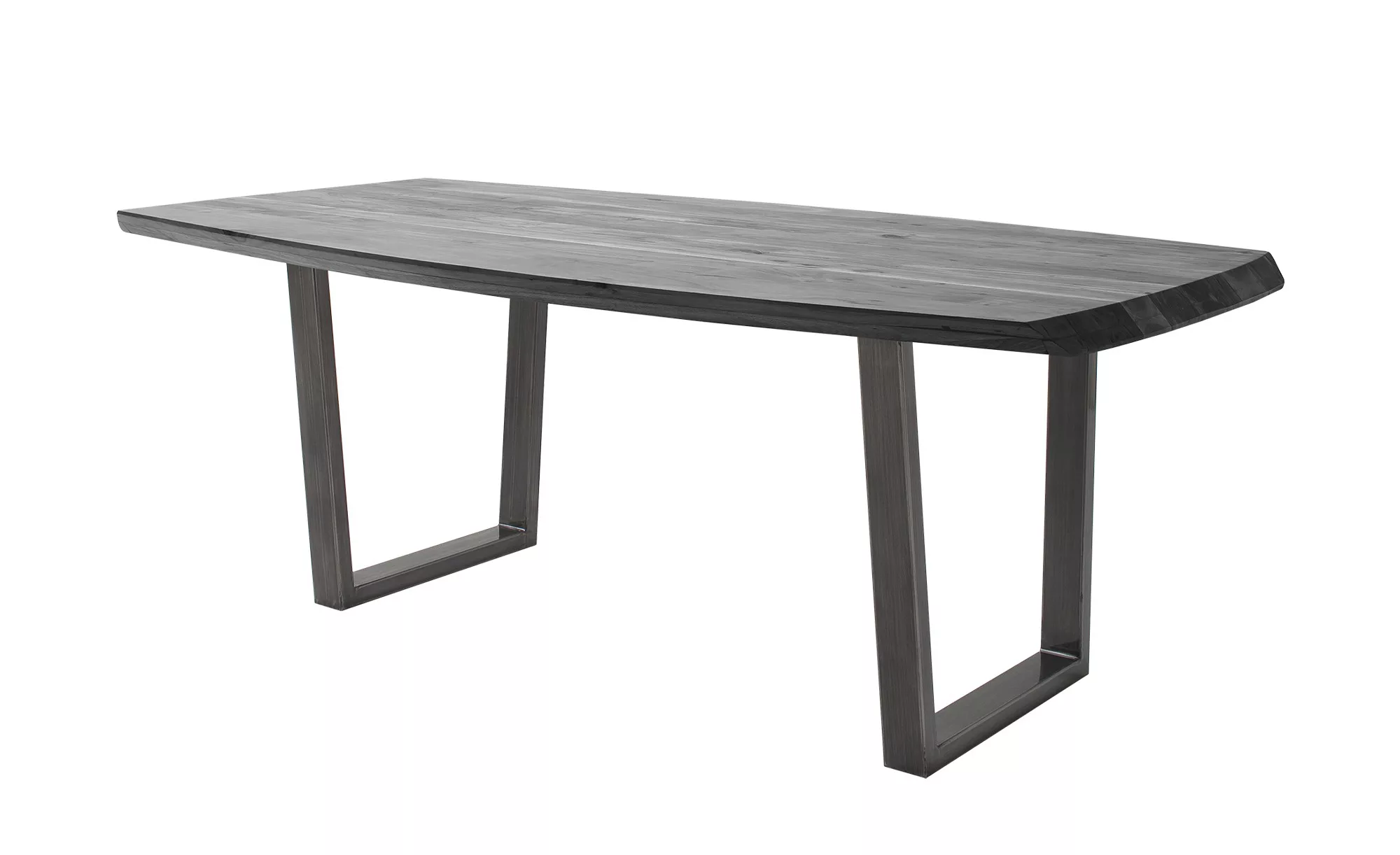 Woodford Kufentisch massiv  Alabria - grau - 100 cm - 79 cm - Tische > Esst günstig online kaufen